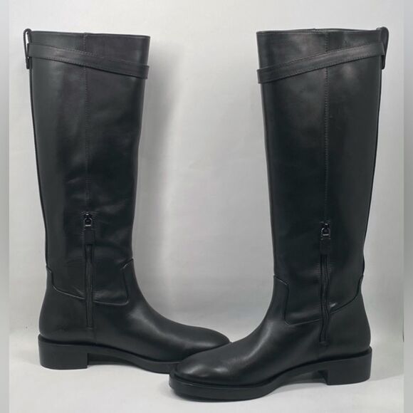 Stuart Weitzman Maverick Knee High Leather Boots size 8.5 - Picture 9 of 16